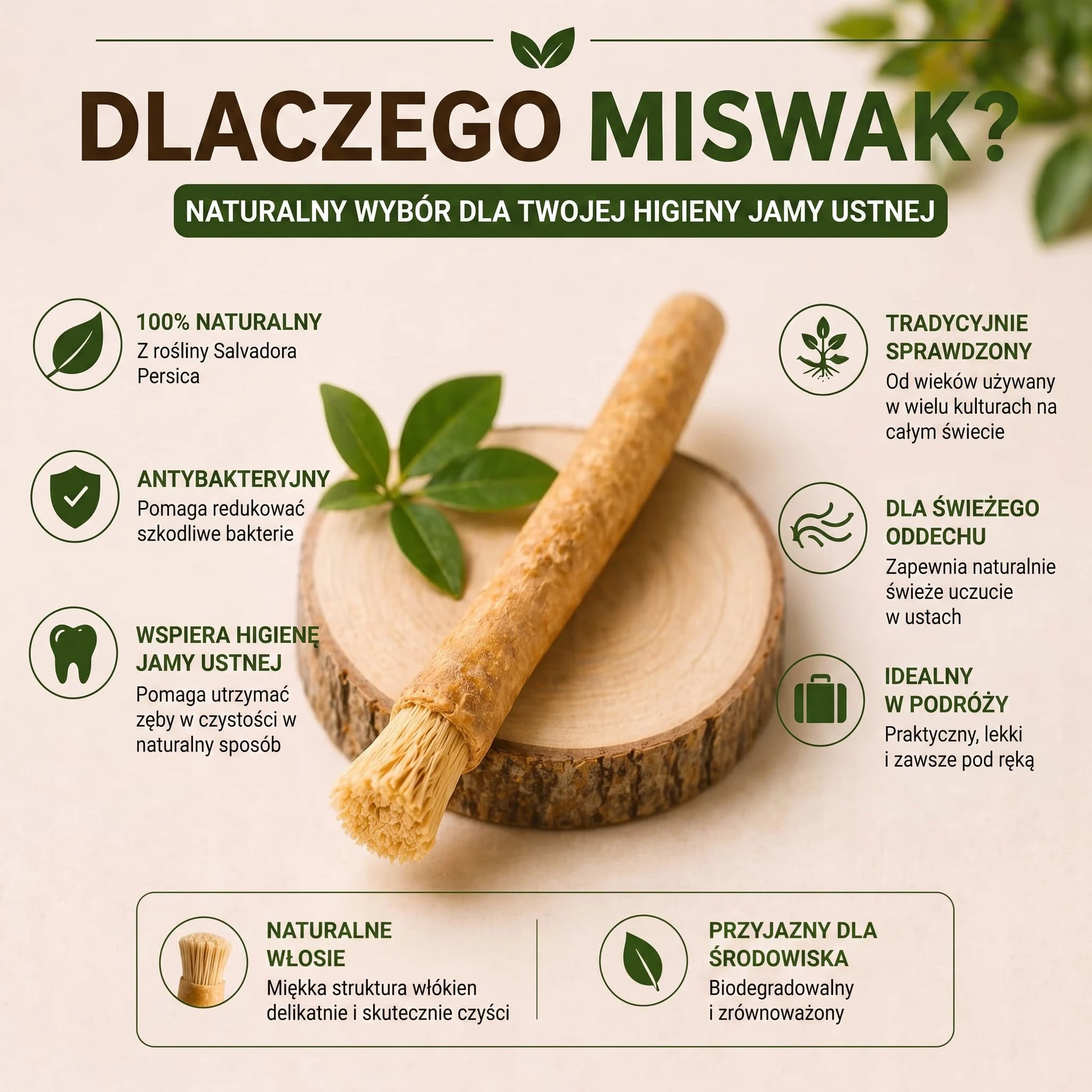 Dlaczego warto wybrać Miswak